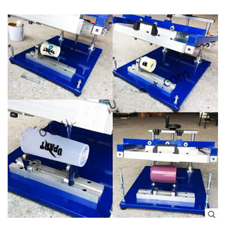 cup bottle pen manual cylindrical screen printer