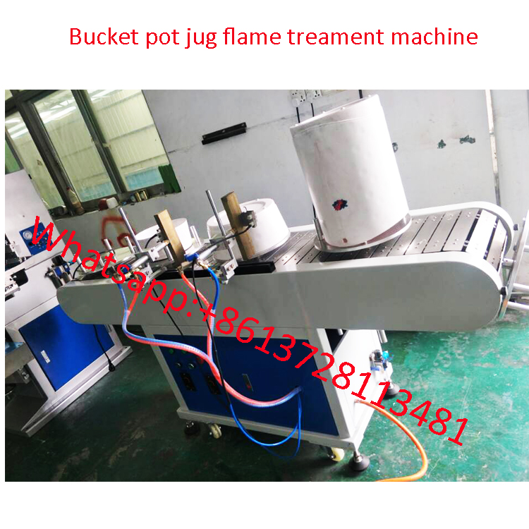Bucket jug pot  flame treating machine LY-FT2
