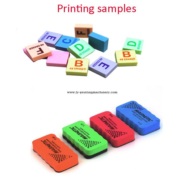 Stationery Eraser rubber full automatic pad printer