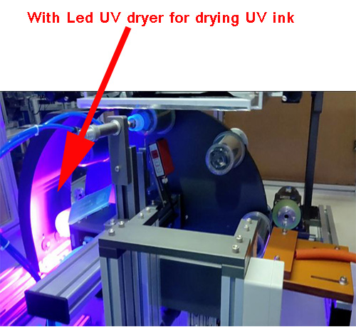 Cup Multi color full auto screen printer with optical sensor