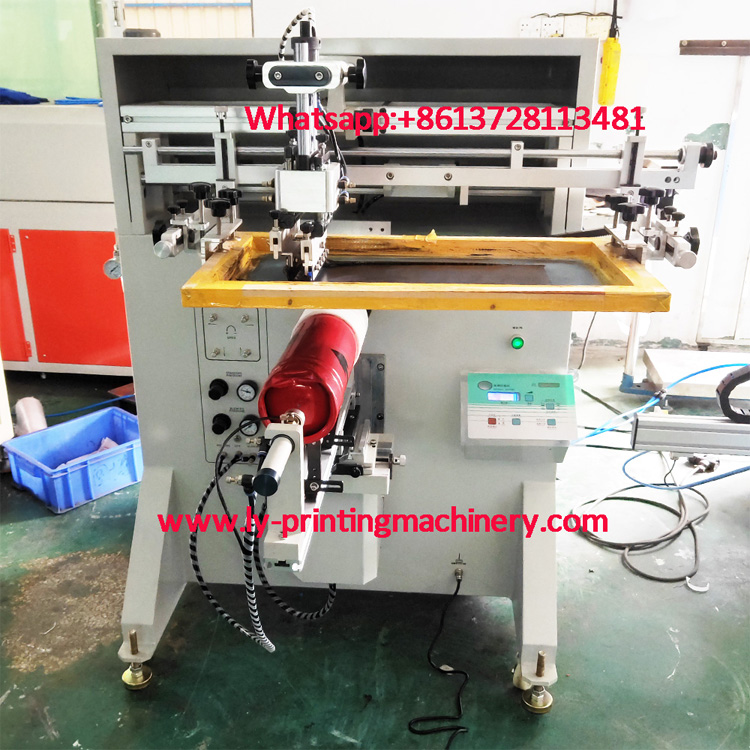 Fire extinguisher cylindrical screen printer
